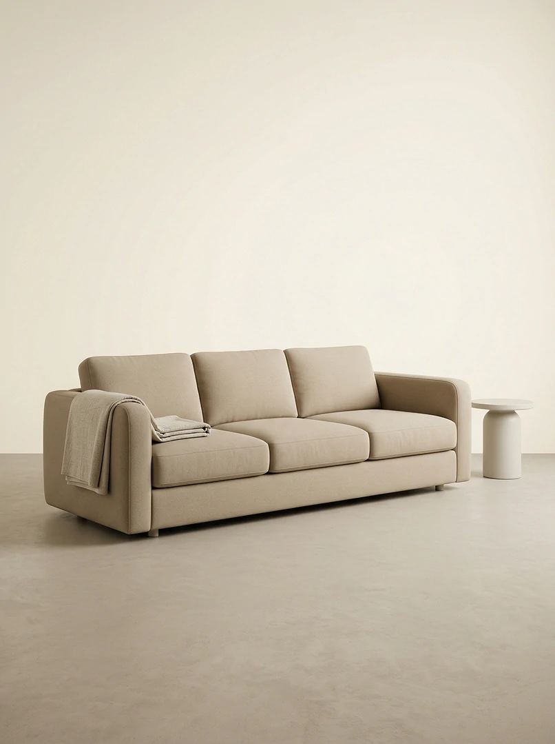 Modern Fabric Sofa - Image 5