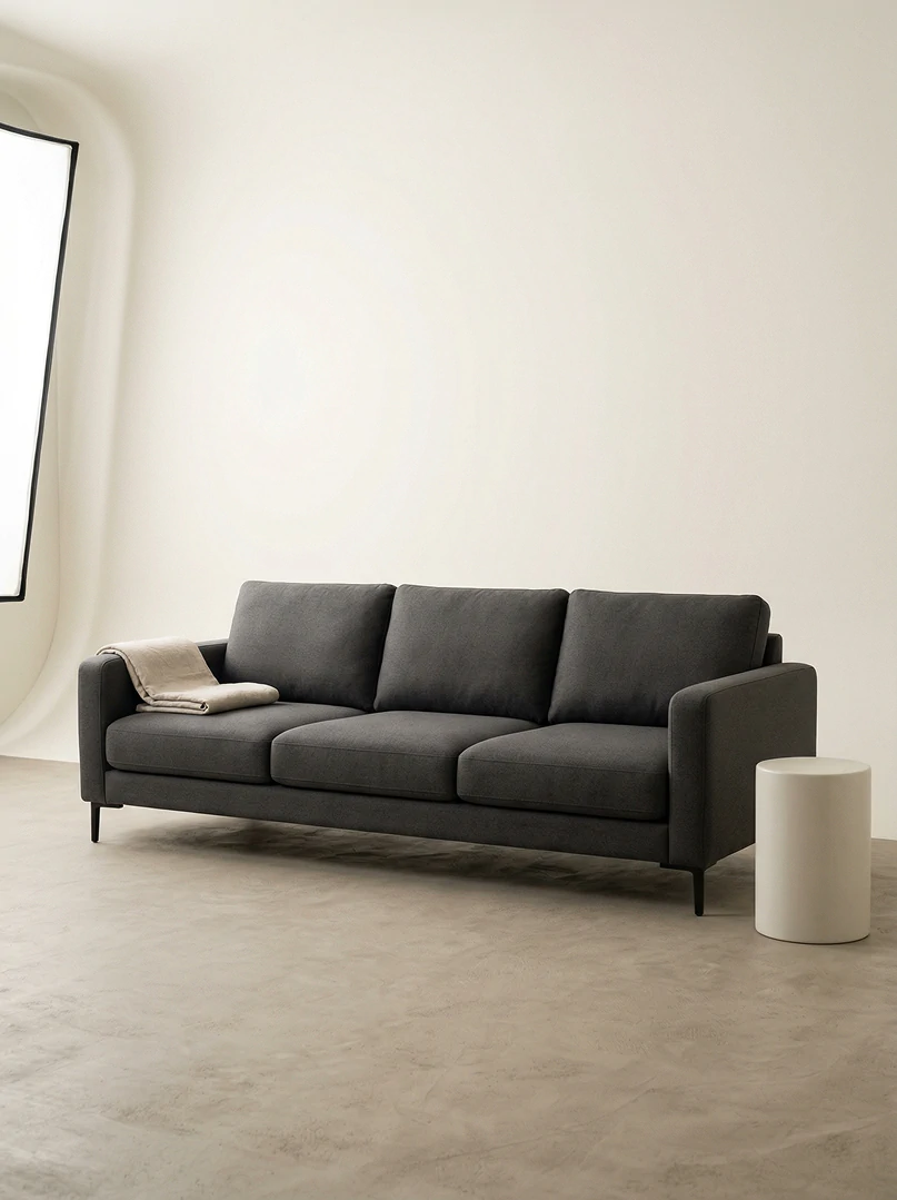 Modern Fabric Sofa - Image 3